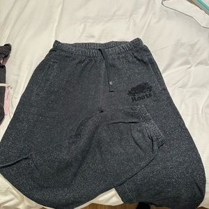 Roots salt and pepper sweatpants